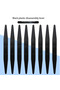 10pcs 10pcs ​​ESD Safe Plastic Disassembly Tool Multi-purpose Black Pry Bars & Spudgers for Smartpho