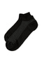 Set of 2 Cotton Blended Lycra Flexible Plain Sports Socks