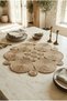 Roundy 70cm Round Wicker Jute Living Room Kitchen Table Cloth / Runner / Ranir - 3