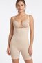 Pagliye Model Laser Cut Non-Marking Strap Shorts Gathering Corset Skin Color - 5