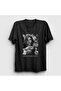 Unisex Black Smoke Monica Belluci T-shirt412161tt