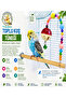 Trendme Bell Beaded Bulk Bird Perch Toy Talk, Finch Etc.