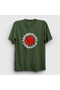 Unisex Khaki Logo Red Hot Chili Peppers T-shirt107288tt