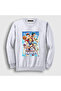 Unisex White Cover Kuroko's Basketball Basket Sweatshirt 602158Tt
