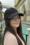 Women's Seasonal Corduroy Black Hat |   Daily Adjustable Baseball Cap - 4