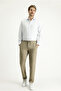 Long Sleeve Regular Fit Pattern Cotton Easy-Iron Shirt - 2