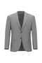 6 Drop Regular Fit Standard Cut Wool Patterned Silk Blend Jacket