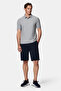 Snap Fastener Polo Collar Regular Fit Flexible Non-Marking Seamless T-Shirt - 7