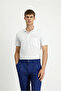 Regular Fit Cotton Embroidered Pocket Polo Neck T-Shirt - 3