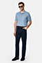 تي شيرت بقصة عادية وأزرار وياقة بولو وجيوب مطرزة، مصنوع من القطن الميرسيريزد بنسبة 100% - 6