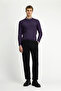 Crew Neck Regular Fit Wool Knitted Sweater - 3