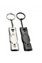 silver Double Tube Explosive Whistle Outdoor Distress Whistle Stainless Steel High-frequency Earthqu - 8