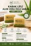 2' Pieces Pumpkin Fiber Aloe Vera Extract Soap 120Gr - 3