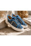 Stone Detailed White Sole Women's Sneaker - 3