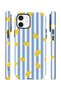 iPhone 11 Vorian Double Layer Case Lemon Confetti Blue - 2