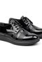 Men's Patent Leather Lace-Up Classic Shoes Suitable for Bridal Suits and Suit Bottoms