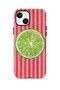 iPhone 14 Plus Vorian Double Layer Case Lime Slice Pop