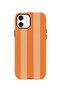 iPhone 11 Vorian Double Layer Case Orange Cream Stripe