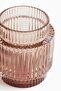 Glass candle holder - 2