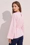 Verev Cut Blouse Y0160 - Light Pink - 5