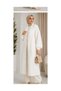 Women's Shawl Collar Oversized Knitwear and Long Cardigan with Bearded Fur - 7