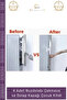 # Lock Double Button Safety Baby Safety Refrigerator Drawer Protector Cabinet Door Child Lock - 4 Pieces - 4