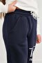 3 Thread Letter Printed Girls' Sweatpants - 6