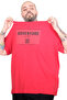Mode XL Large Size Men's Adventure Crew Neck T-Shirt U26101 Red - 3