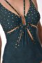 5147 Green Staple Embroidered Swimsuit - 2