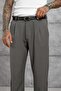 Men's Trousers Jggrm Fabric Khaki Baggy - 3