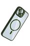 Gldisptm iPhone 15 Plus Cover with Remim Lens and Magsafe Stand - (35803) Dark Green - 3