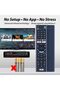 Universal Remote Control for All Sony LCD LED HDTV Smart Bravia TVs with YouTube and Netflix Bu - 3