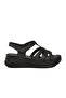 Black Lightweight Women's Sandals 492113 Z