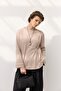 Knot Detailed T-Shirt Stone