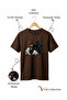 Motor Tire Smoke Effect 100% Cotton Regular Fit Unisex T-Shirt