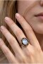 Copper Pure Ring Adjustable Moonstone Quality Genuine Copper Natural Stone - 3