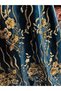 Sequin Embroidered Velvet Fabric - 3