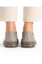 Genuine Leather Women's Transparent Gel Sole Casual Daily Comfortable Flexible Lace-Up Shoes - 3