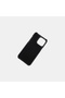iPhone 15 Pro Max Black Leather Phone Case - 4