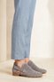 Darlene Real Leather Women's Summer Boots Mink Suede Velcro - 4