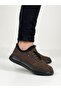 Men's Genuine Leather Lightweight Orthopedic Sole Casual Sneaker Shoes