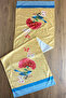 40X140Cm Woven Stain Resistant Printed Thai Feather Fabric Table Cloth Decorative Runner Washable - 3