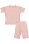 Pineapple Embroidered 6-18 Month Set - Powder - 3