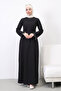 Women's Denim Elegant Tie Dress - 3