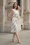 My Fashion Asymmetrical Striped Maxi Dress - 2