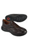 , Men's Genuine Leather Comfort Shoes 1611067Z5754 Brown - 4