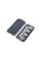 Steel Ice Cube Set, Non-Wetting Cooling Stones and Tongs - 5