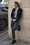 Women's Premium Cargo Pants with Elastic Cuffs and Smoked Finish - 6