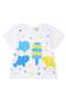 Baby Boy Fish Detailed Combed Cotton Suit 9-24 Months White - 3
