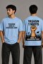 1 May Workers' Day Unisex Oversize T-Shirt Printed 100% Cotton T-Shirt Comfortable Fit